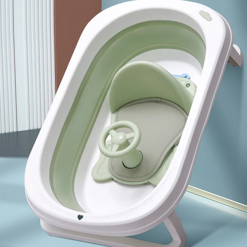 Baby Bath Seat – Non-Slip Pad & Support Chair for Newborns