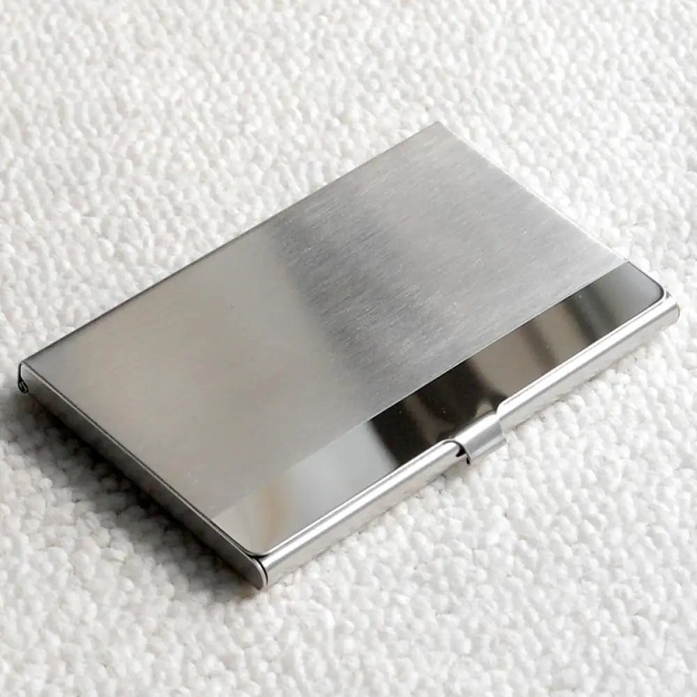 Mini Aluminum Card Case & Pocket Storage Box
