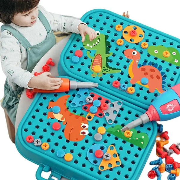 DIY Drill Puzzle Set – Creative Builder Kit for Kids