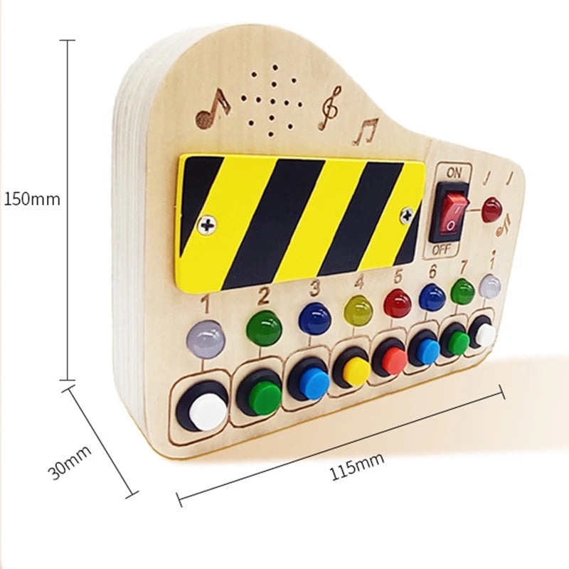 Busy Board – Back Panel | Toki Toy Box