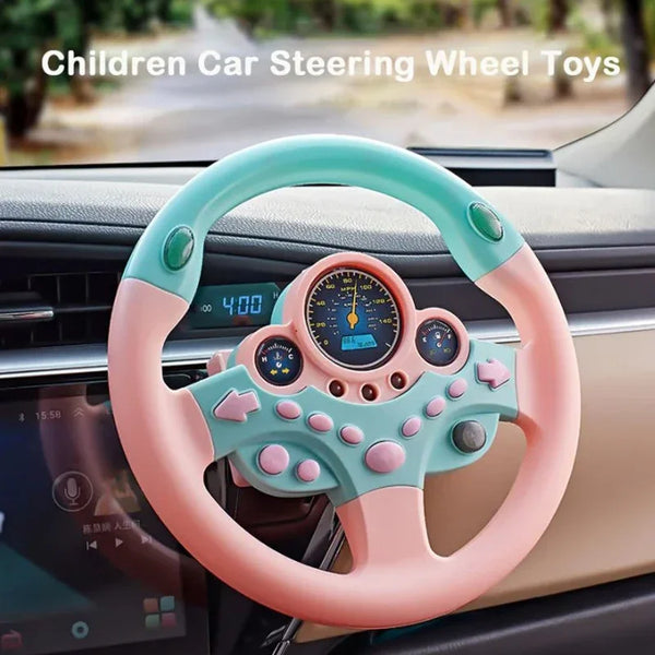 Toddler Steering Wheel Toy – Travel Fun for Kids