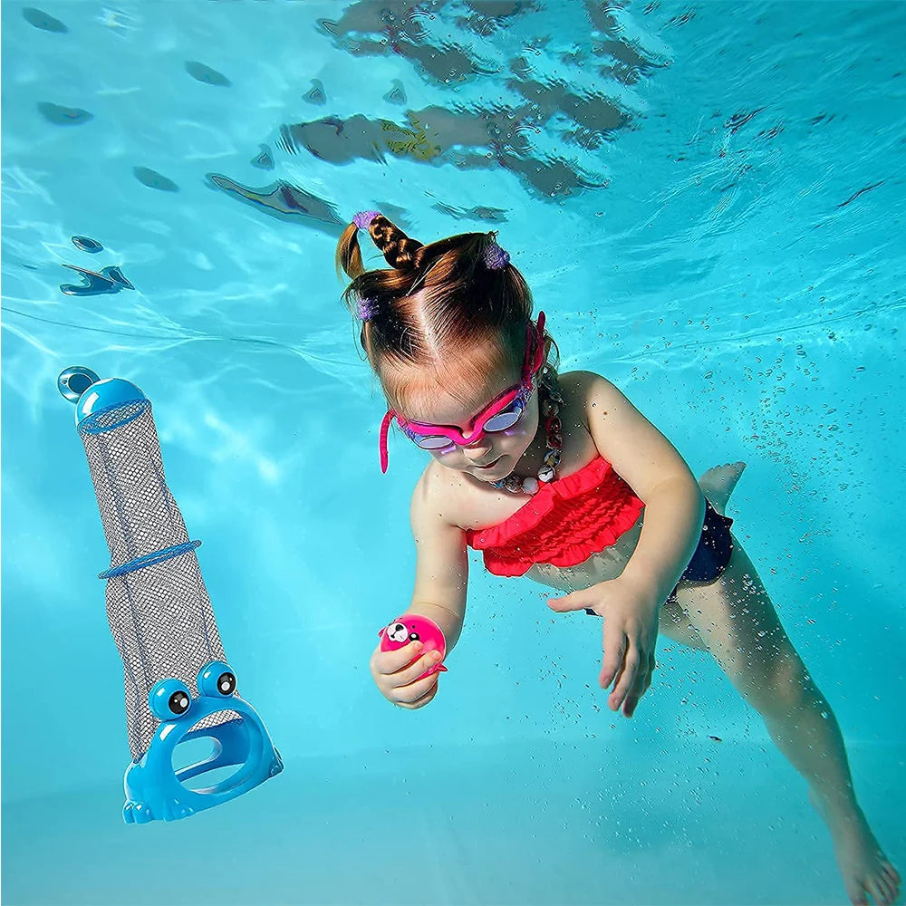 Feed the Frog Dive Game – Underwater Pool Toy Set