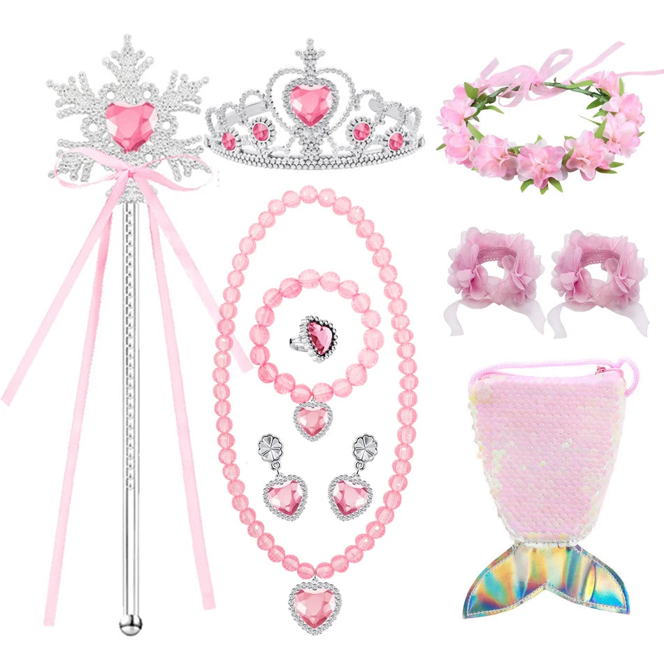 Sparkling Ocean Princess Dress for Kids
