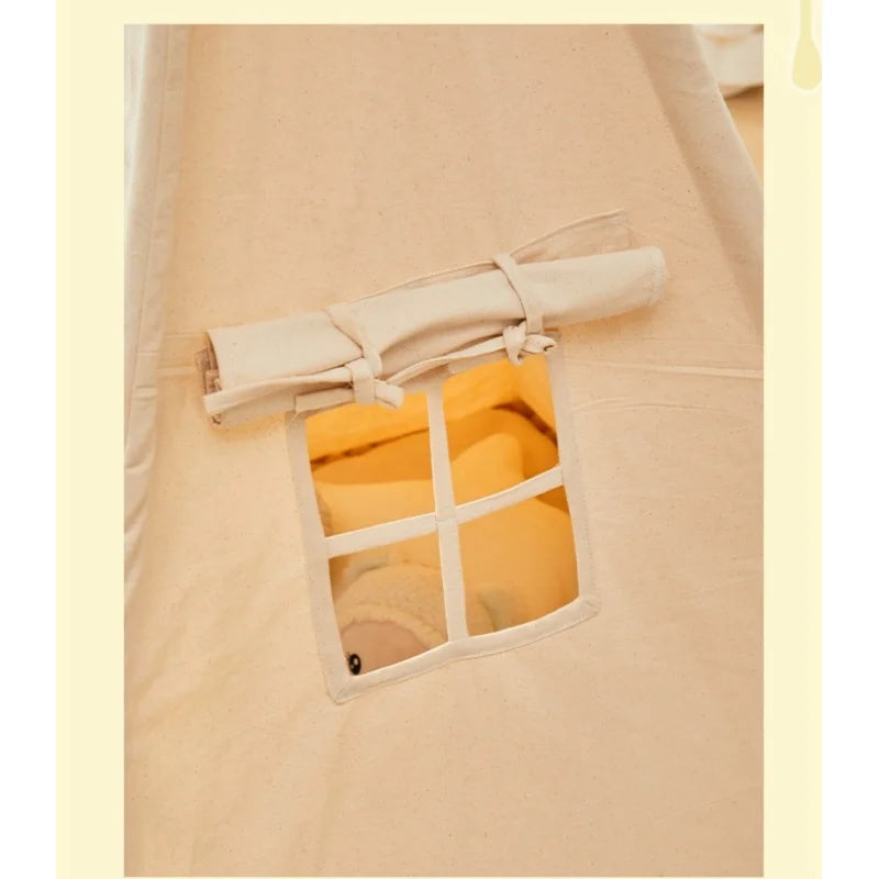 Kids Canvas Play Tent – Cozy Indoor Adventure Hideaway