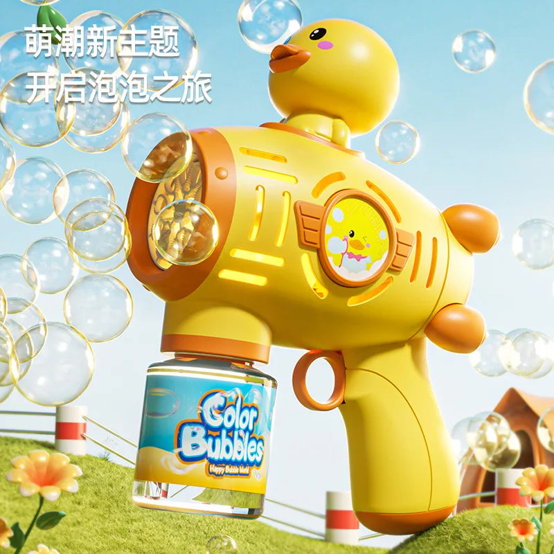 12-Hole Bubble Blaster – Automatic LED Bubble Machine