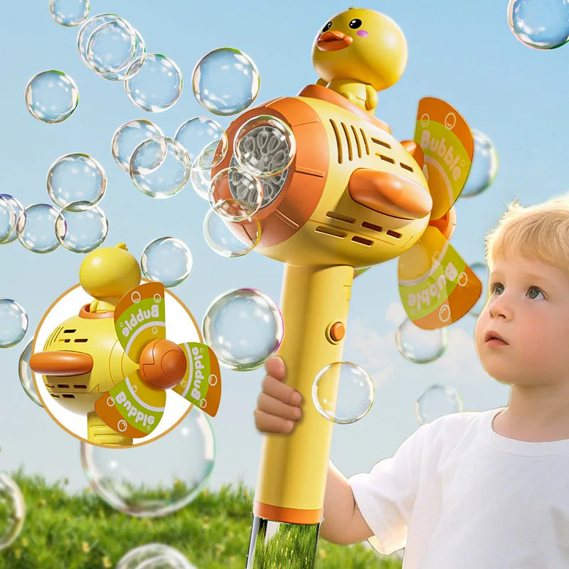 12-Hole Bubble Blaster – Automatic LED Bubble Machine