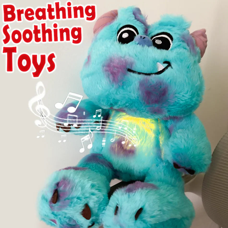 Breathing Plush Sleep Toy | Calming Light & Sound | Toki Toy Box – Side View | Toki Toy Box