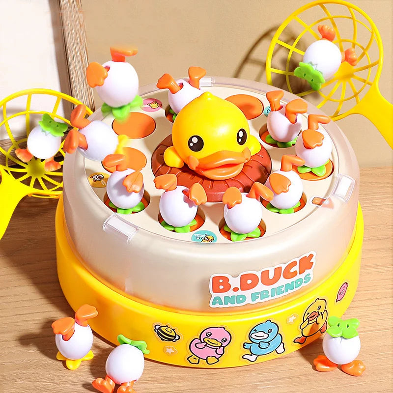 Bounce And Catch Duck Board Game Catching Flying Duck Training Hand Eye Coordination Parent Chi | Toki Toy Box