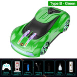 9IMOD 1:18 RC Stunt Car – One-Key Spray with LED Lights