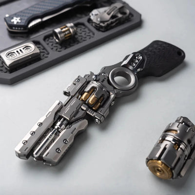 Metal Rail Fidget Toy – Premium Zirconium EDC Stress Reliever