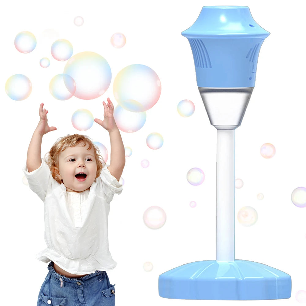 Automatic Bubble Machine with Lights & Music Fun - Toki Toy Box