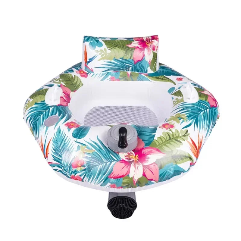 Luxury Inflatable Floating Bed – Ultimate Pool Lounger