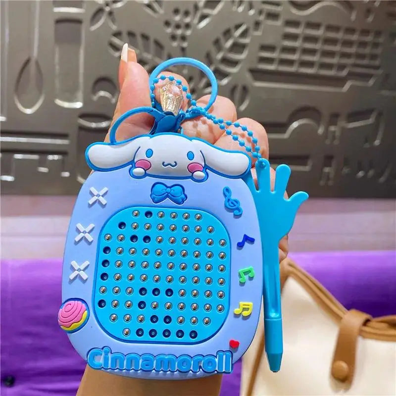 Magnetic Maze Keychain Fidget Puzzle Charm