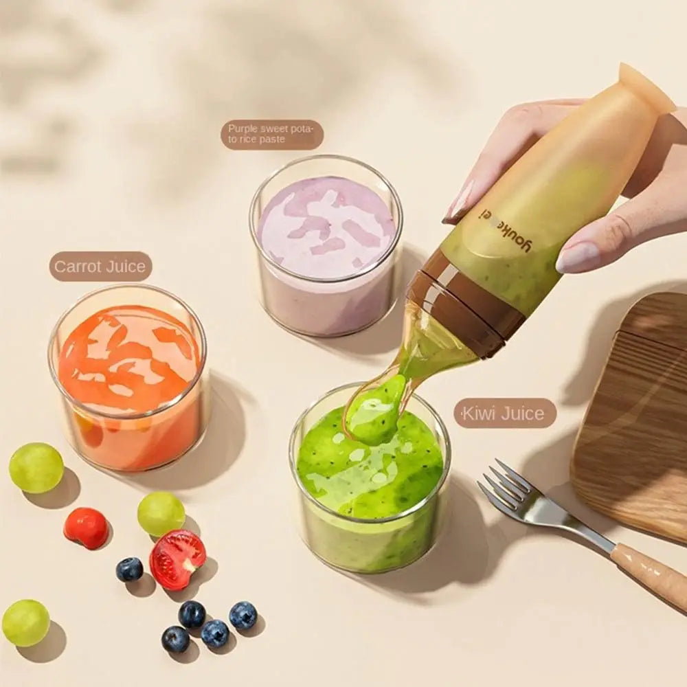 Silicone Baby Squeeze Spoon Feeder for Easy Feeding