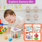Colorful Shape Sorting Toy for Cognitive Development