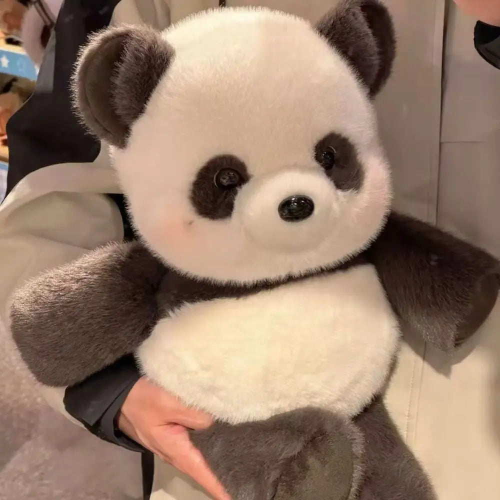 Fluffy Raccoon & Panda Pillow Plush – Huggable Soft