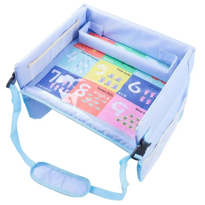 Kids Travel Tray – Waterproof Car Seat Activity Table