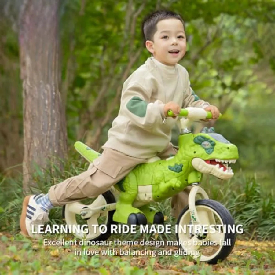 Dino Bike – LED Wheel Lights Glowing | Toki Toy Box