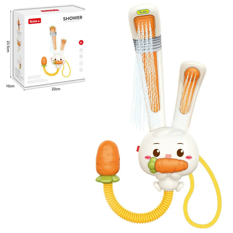 Rabbit Bath Shower Toy – Interactive Water Spray Fun
