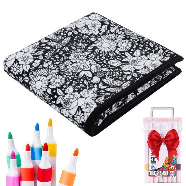 Color Your Own Blanket – Creative Fuzzy Art Kit