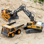 1:20 RC Excavator & Dumper Truck – Remote Control Engineering Vehicle