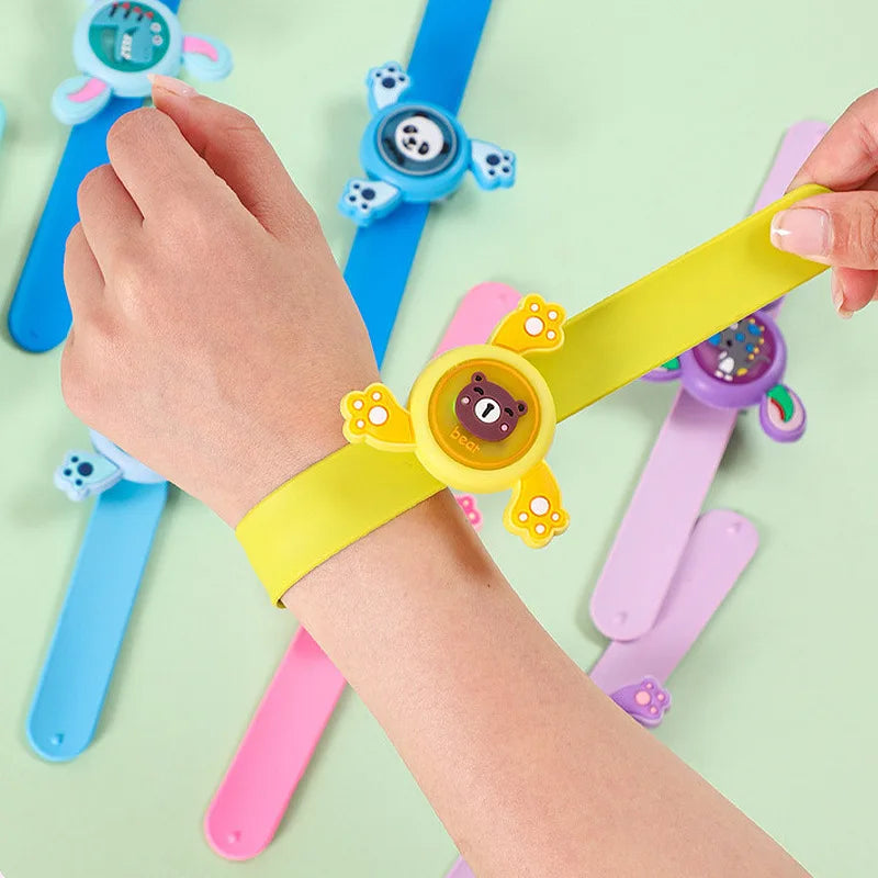 LED Spinner Wristband Toy – Light-Up Fun for Kids