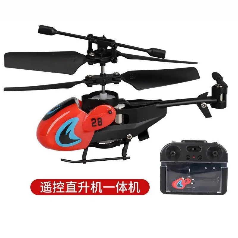 Mini RC Helicopter – Crash-Resistant Flying Toy