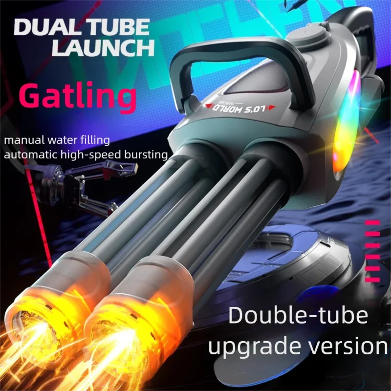 LED Rotating Hydro Blaster for Pool Battles