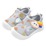 Breathable Non-Slip Baby Walking Shoes – Soft, Comfy & Supportive for Spring/Summer.
