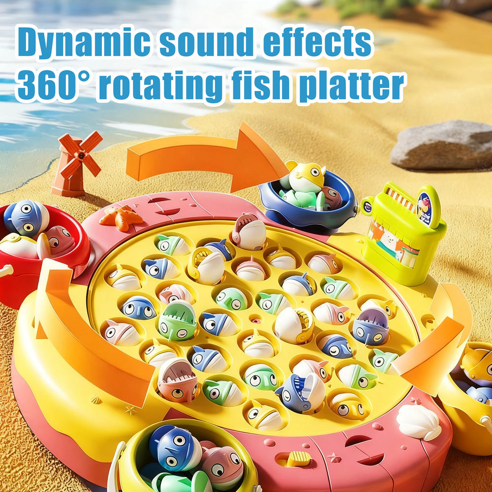 Fishing Game – Pink Set 35 Fish | Toki Toy Box