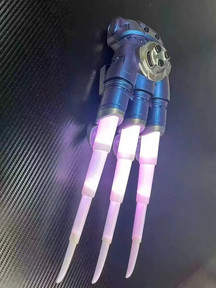 Light-Up Retractable Claw Gloves for Kids