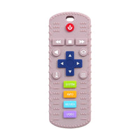 TV Remote Shaped Silicone Teether – Ideal for Soothing Teething Babies