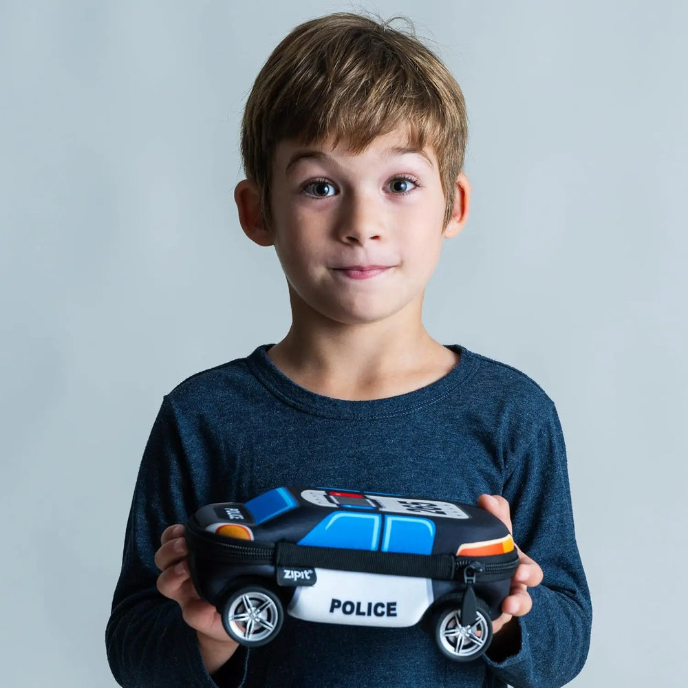 Police Car Pencil Case – Back To School | Toki Toy Box
