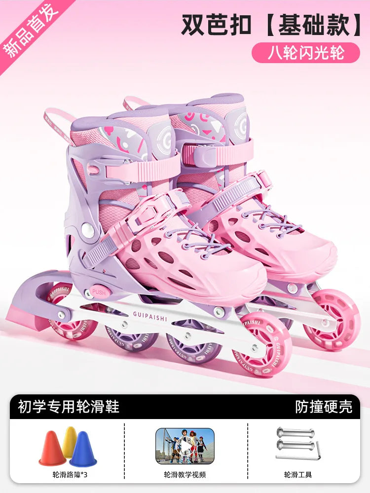 Breathable Beginner Roller Skates for Adults
