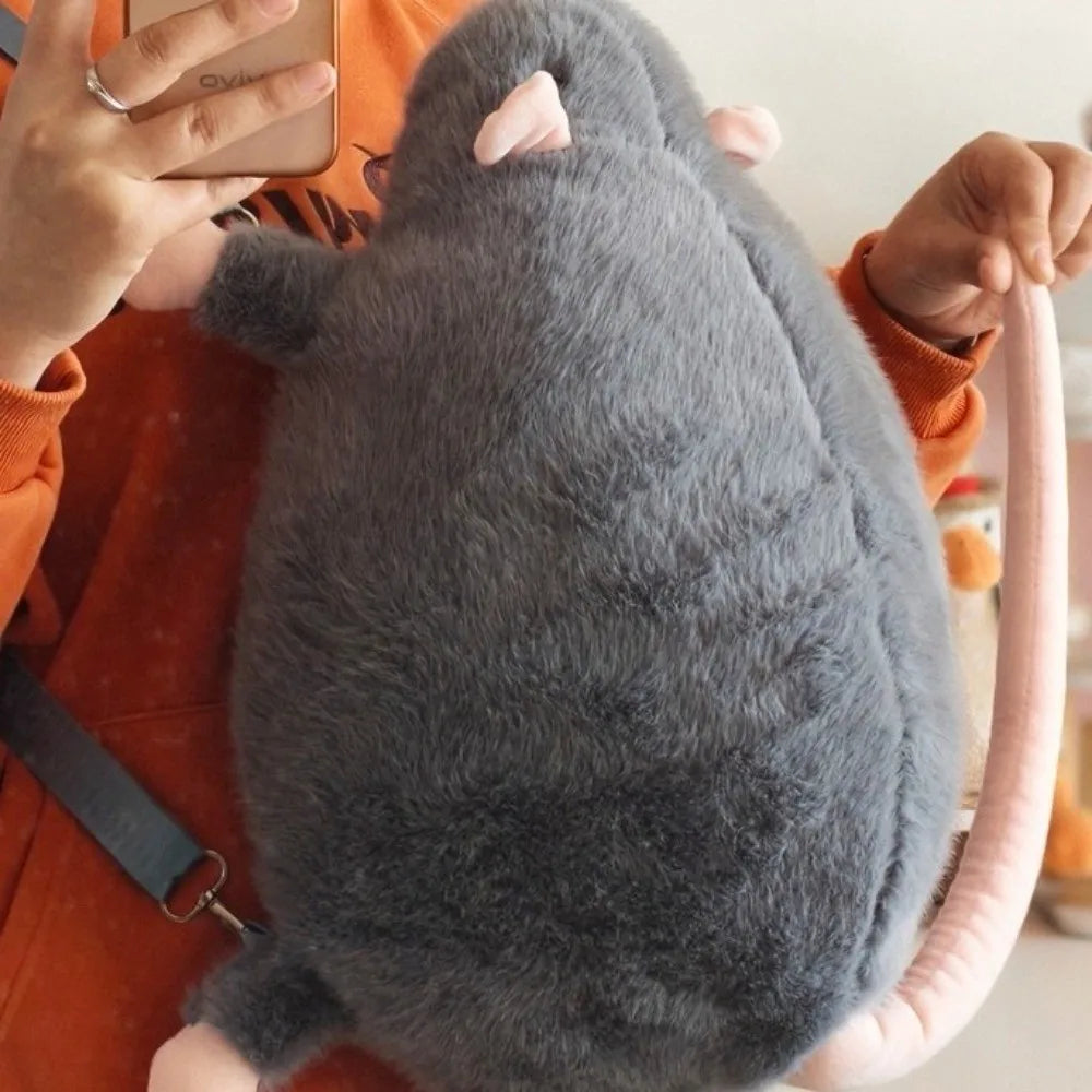 Cute Plush Mouse Backpack | TokiToy Box