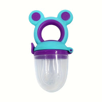 Cute Cartoon Baby Fruit & Vegetable Feeder – Fresh Food Pacifier for Infants