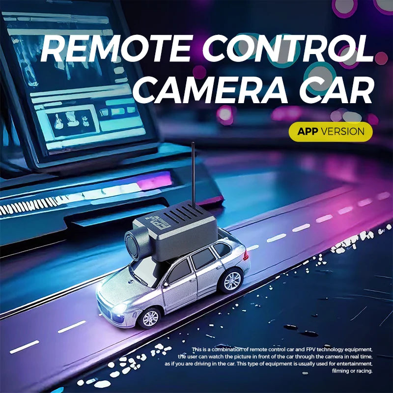 Mini WiFi Camera RC Car with App Control