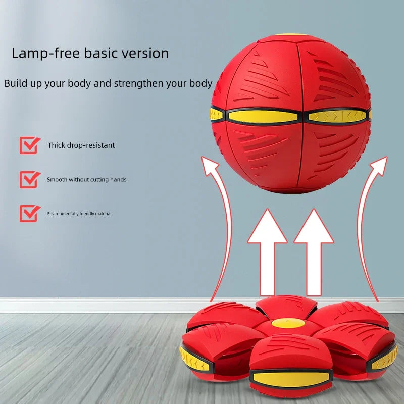 Flying Saucer Transform Ball – Outdoor Toss Toy