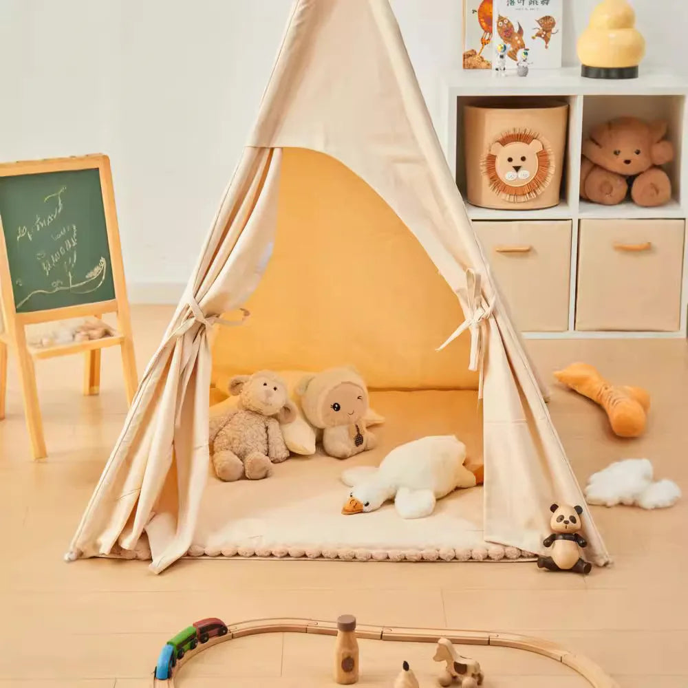 Kids Canvas Play Tent – Cozy Indoor Adventure Hideaway