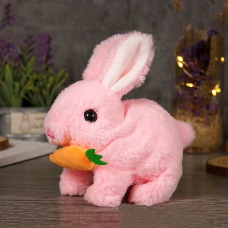 Walking Bunny Plush – Electronic Hopping Pet