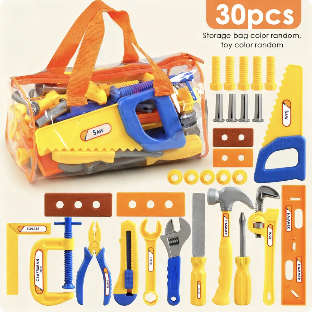 Kids Construction Tool Set – Montessori Play Kit