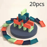 Automatic Domino Train Set – Educational DIY Toy for Kids