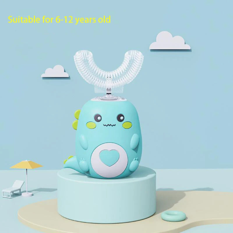 Kids U-Shaped Electric Toothbrush – Easy 360° Clean – Packaging | Toki Toy Box