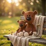 Funny Teddy Plush – Silly Classic Bear Pillow - Toki Toy Box