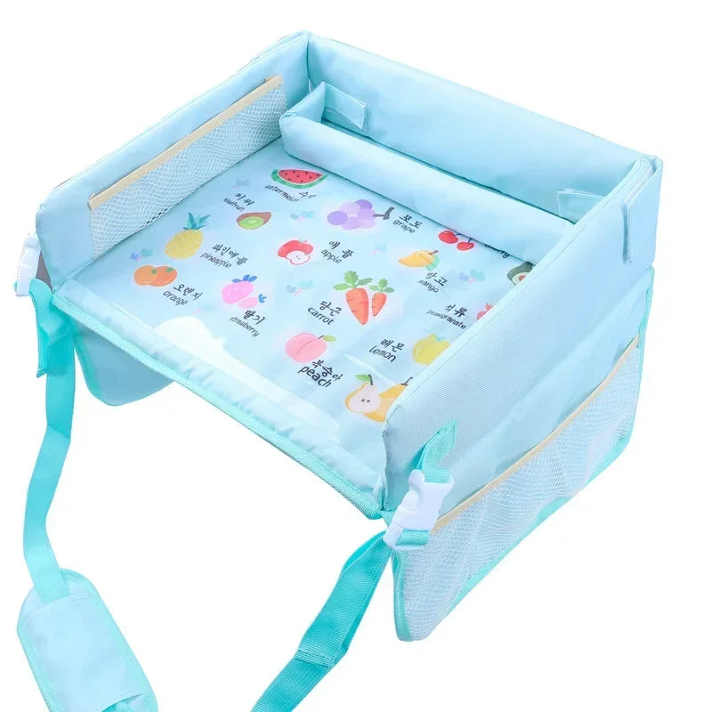 Kids Travel Tray – Waterproof Car Seat Activity Table