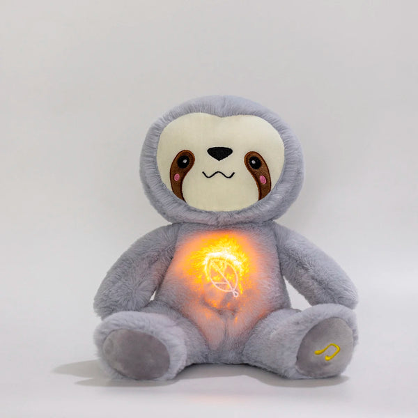 Breathing Sloth Plush Toy – Soothing Sleep Buddy