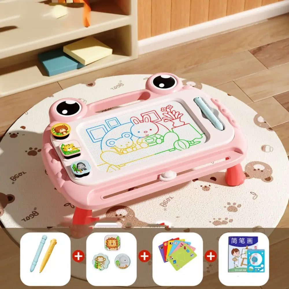 Frog Magnetic Drawing Board – Erasable Doodle & Writing Toy for Kids