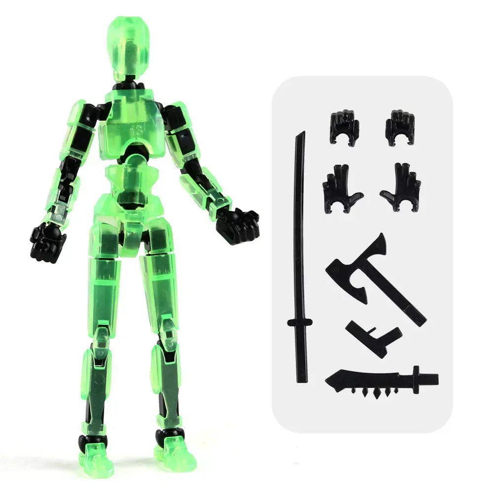 Titan Action Figure Set – Fully Posable Robot Toy