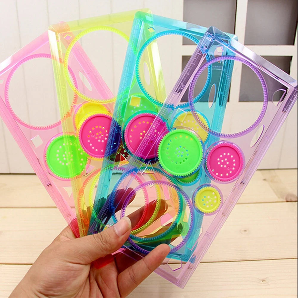 Geometry Drawing Stencil Kit for Creative Kids