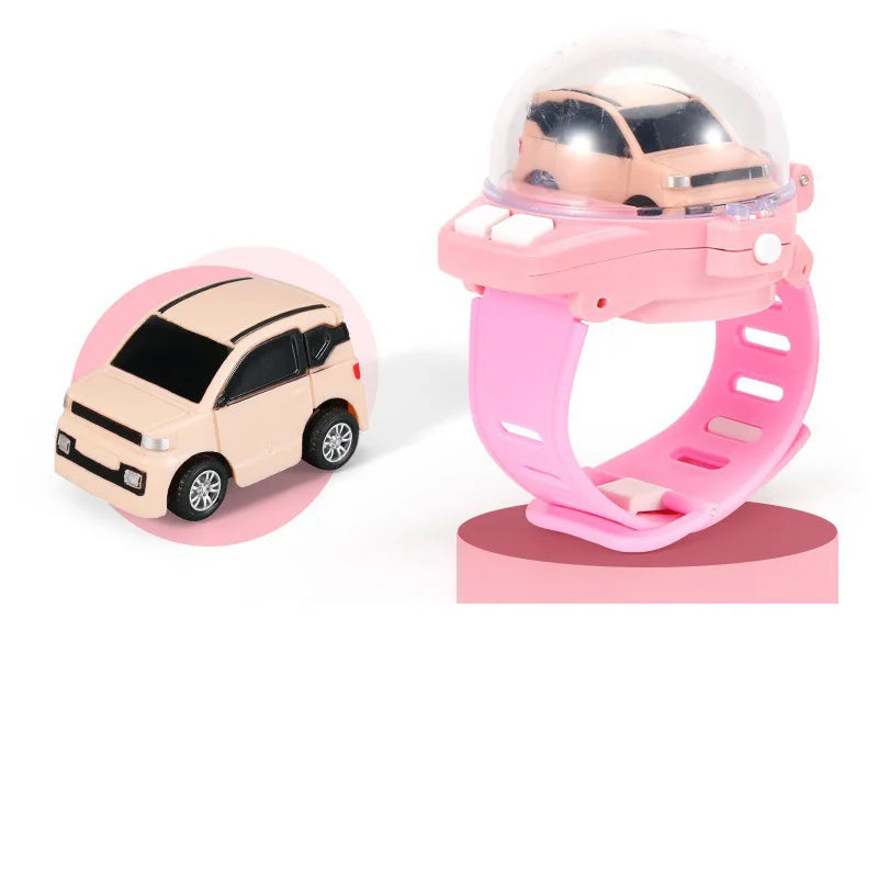Mini RC Watch Car for Kids | USB Racing Toy - Toki Toy Box